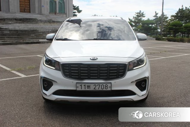 Kia The New Carnival 2019 Белый из Кореи