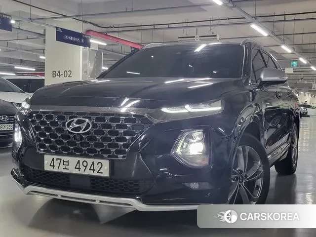 Hyundai Santa Fe TM 2019 Черный из Кореи