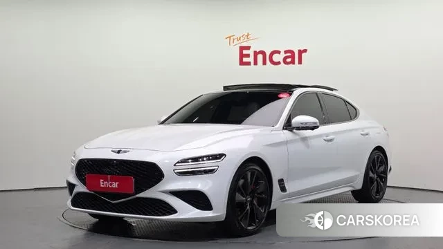 Genesis The New G70 2021 Белый из Кореи