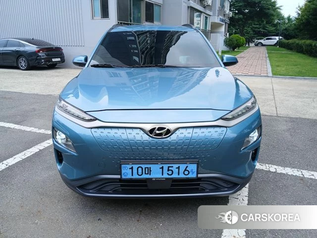 Hyundai Kona Electric 2019 Небесно-голубой из Кореи