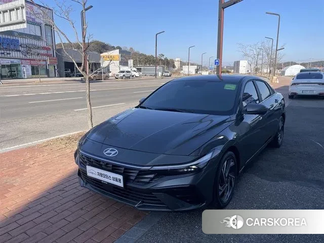 Hyundai The New Avante (CN7) 2023 Серый из Кореи