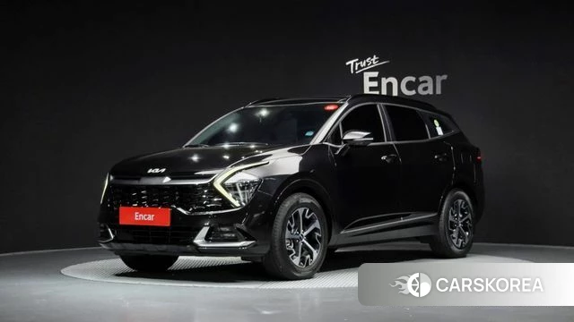 Kia Sportage 5th Generation Hybrid 2021 Черный из Кореи
