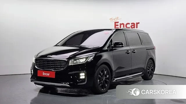 Kia The New Carnival 2018 Черный из Кореи
