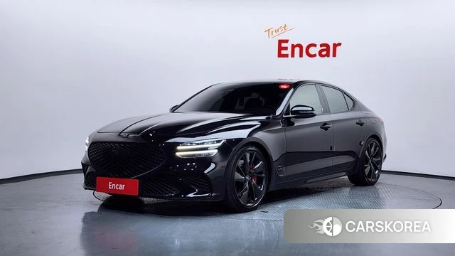 Genesis The New G70 2021 Черный из Кореи