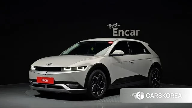 Hyundai Ionic 5 2022 Серебристо-серый из Кореи