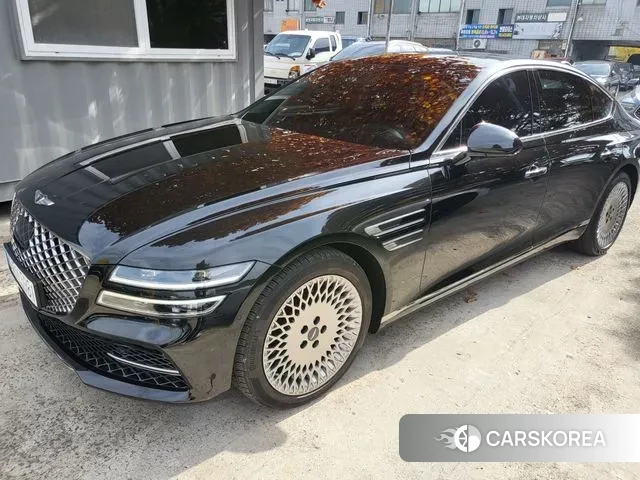 Genesis G80 (RG3) 2021 Черный из Кореи