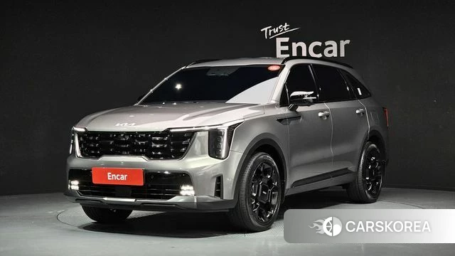 Kia The New Sorento 4th Generation 2025 Серый из Кореи