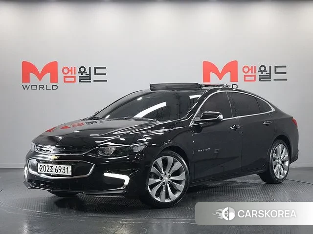 Chevrolet (GM Daewoo) All New Malibu 2018 Черный из Кореи