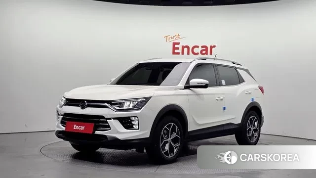 Ssangyong Beautiful Korando 2022 Белый из Кореи