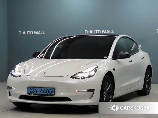 Tesla Model 3 2022 Белый из Кореи