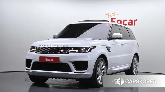 Land Rover Range Rover Sport 2nd Generation 2018 Белый из Кореи