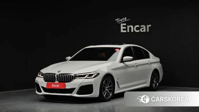 BMW 5 Series (G30) 2021 Белый из Кореи