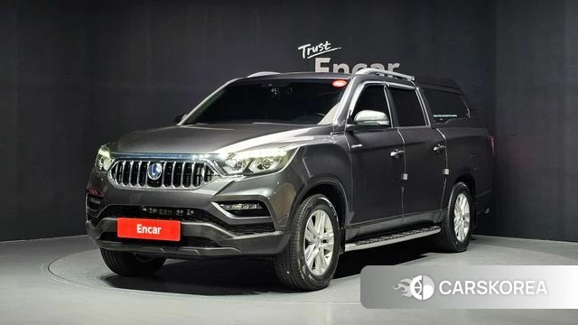 Ssangyong Rexton Sports 2021 Серый из Кореи