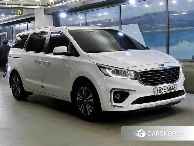 Kia The New Carnival 2019 Белый из Кореи