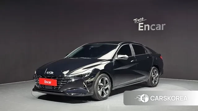 Hyundai Avante (CN7) 2020 Черный из Кореи