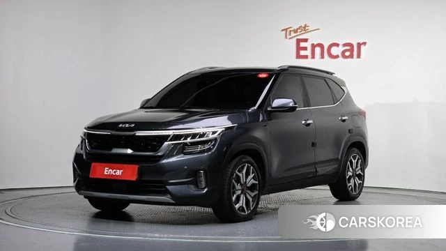 Kia Seltos 2021 Серый из Кореи
