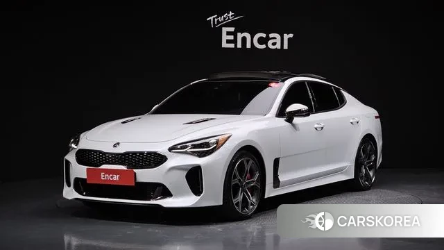 Kia Stinger 2018 Белый из Кореи