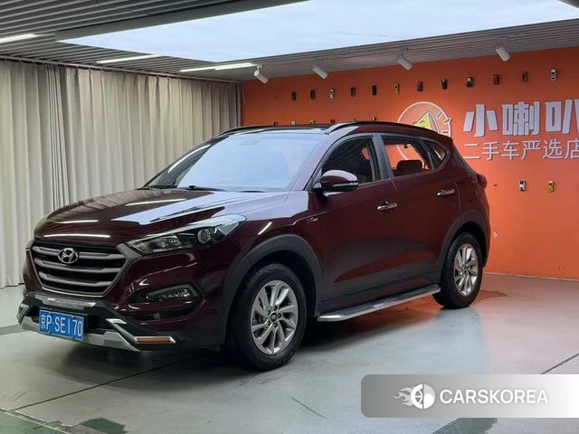 Hyundai Tucson 2018 Красный из Китая