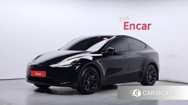 Tesla Model Y 2023 Черный из Кореи