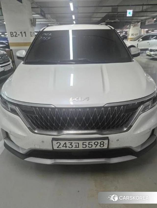 Kia Carnival 4th generation 2023 Белый из Кореи