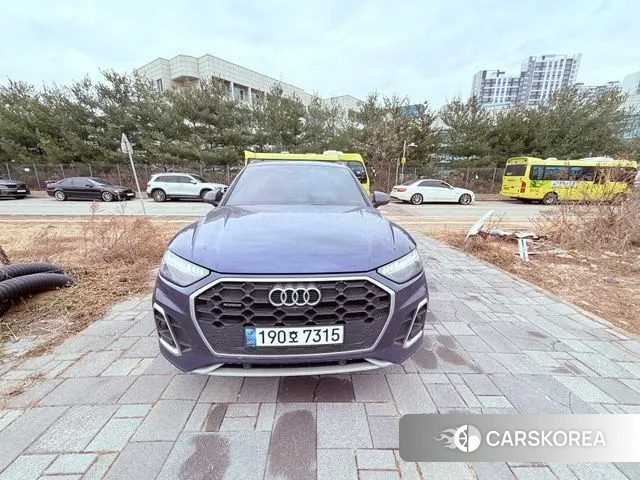 Audi Q5 (FY) 2022 Синий из Кореи