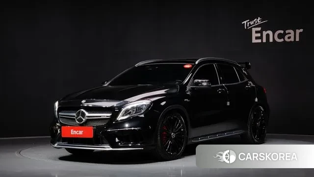 Mercedes-Benz GLA-Class X156 2018 Черный из Кореи