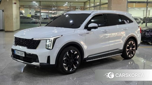 Kia The New Sorento 4th Generation 2023 Белый из Кореи