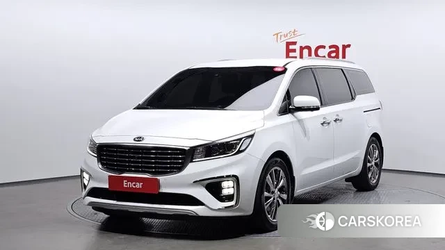 Kia The New Carnival 2019 Белый из Кореи