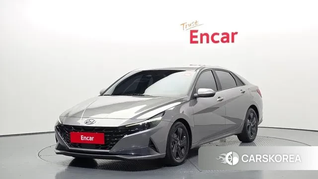 Hyundai Avante Hybrid (CN7) 2022 Серый из Кореи