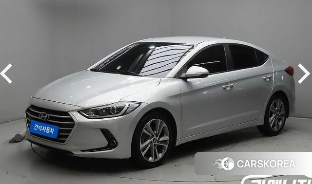 Hyundai Avante AD 2018 Серебряный из Кореи