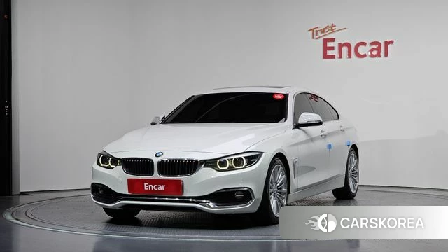 BMW 4 Series (F32) 2020 Белый из Кореи