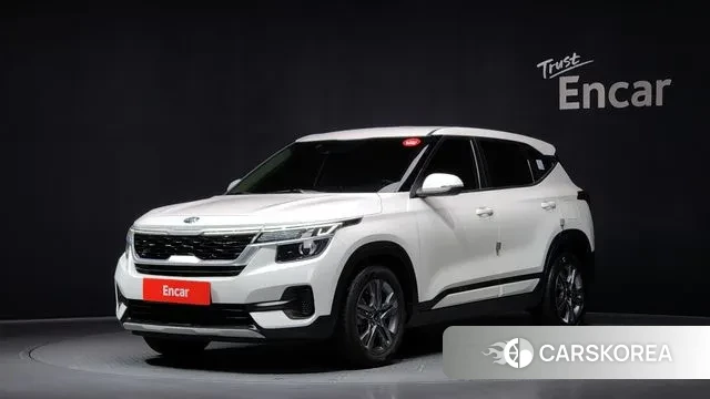 Kia Seltos 2021 Белый из Кореи