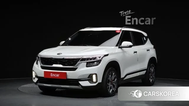 Kia Seltos 2021 Белый из Кореи