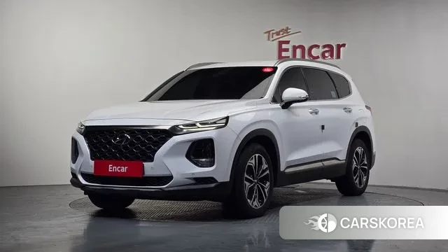 Hyundai Santa Fe TM 2018 Белый из Кореи