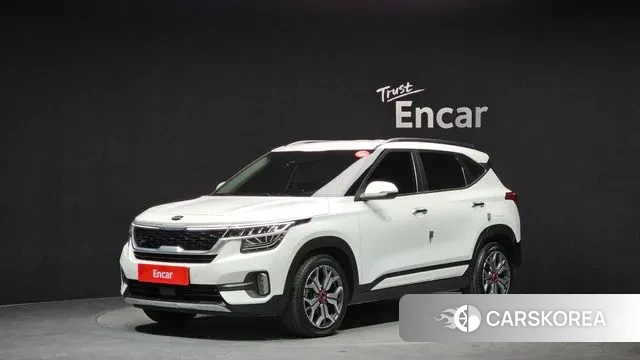 Kia Seltos 2021 Белый из Кореи