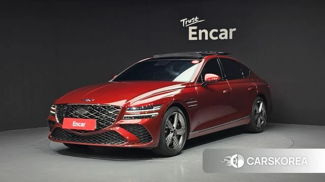 Genesis G80 (RG3) 2025 Красный из Кореи
