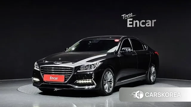 Genesis G80 2018 Черный из Кореи