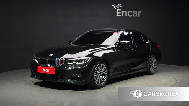 BMW 3 Series (G20) 2022 Черный из Кореи