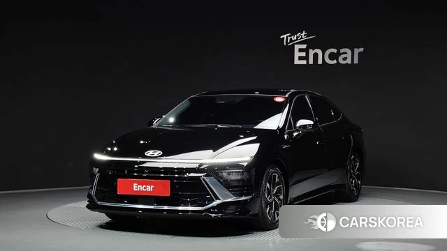 Hyundai Sonata D Edge (DN8) 2025 Черный из Кореи