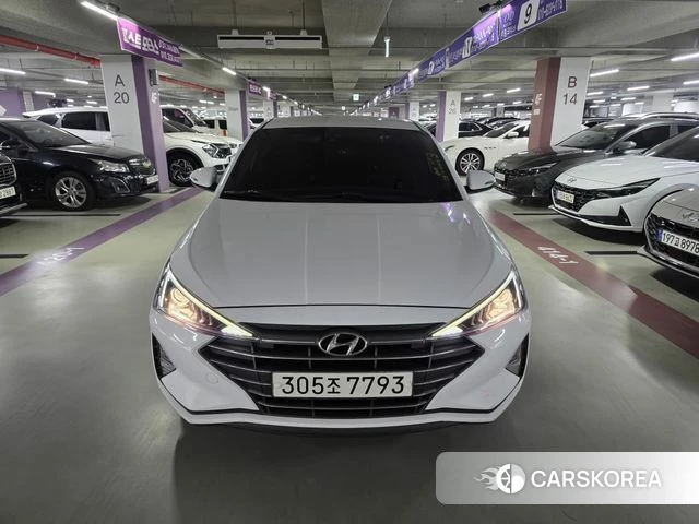 Hyundai The New Avante AD 2020 Белый из Кореи