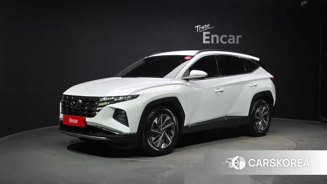 Hyundai Tucson Hybrid (NX4) 2022 Белый из Кореи