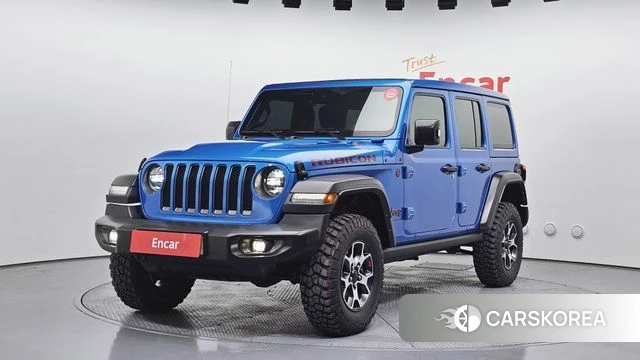 Jeep Wrangler (JL) 2023 Синий из Кореи