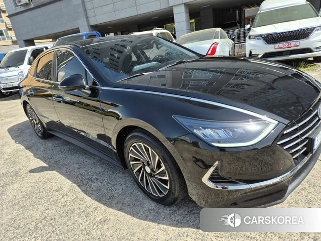 Hyundai Sonata Hybrid (DN8) 2021 Черный из Кореи