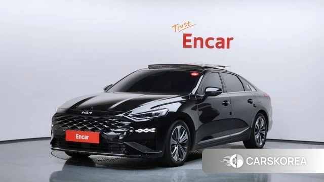 Kia K8 Hybrid 2022 Черный из Кореи