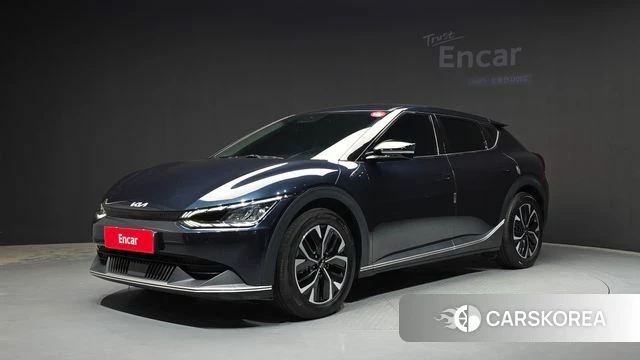 Kia EV6 2022 Синий из Кореи
