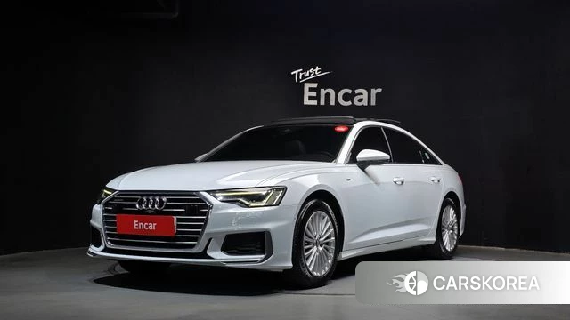 Audi A6 (C8) 2020 Белый из Кореи
