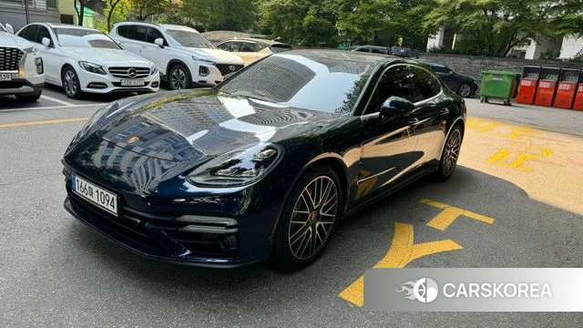 Porsche Panamera (971) 2021 Синий из Кореи