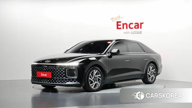 Hyundai Grandeur (GN7) 2023 Черный из Кореи