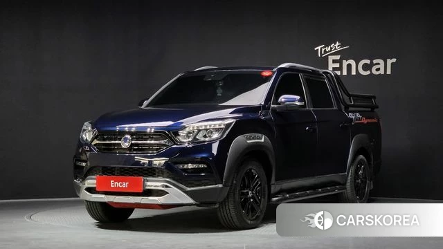 Ssangyong Rexton Sports 2020 Синий из Кореи