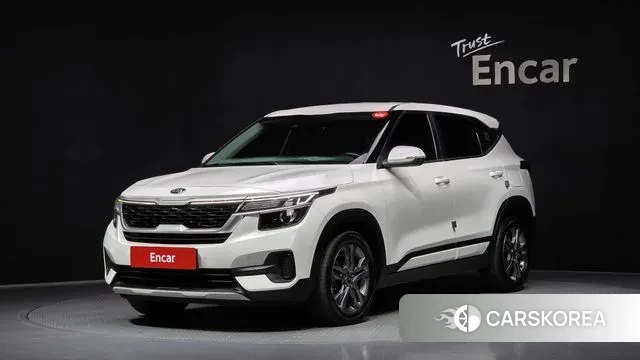 Kia Seltos 2021 Белый из Кореи